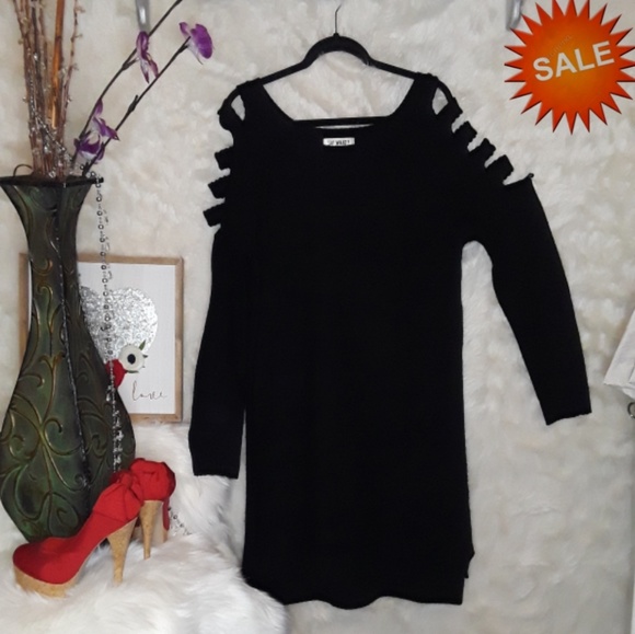 Say What? Tops - XL Say What? Tunic Black Sweater